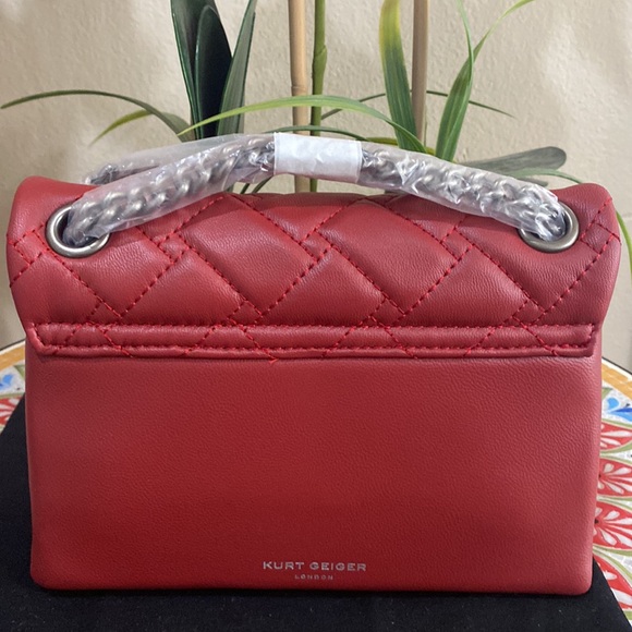 Kurt Geiger London Mini Kensington quilted Leather Crossbody bag - Picture 11 of 13